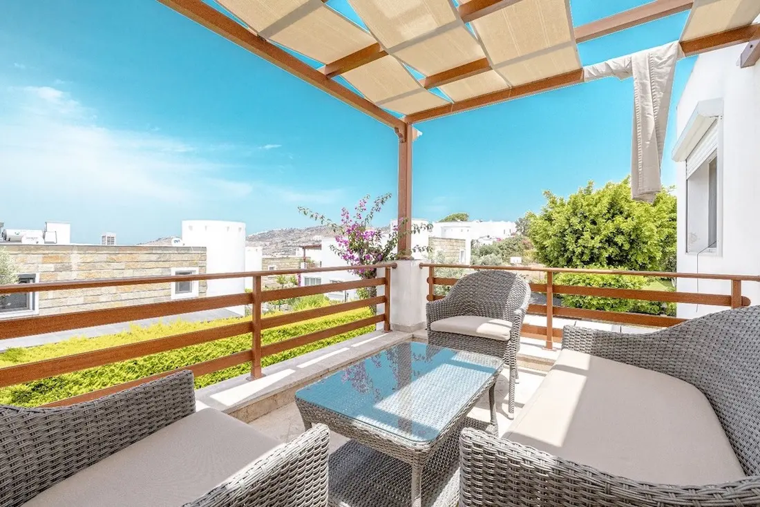 Large terrace